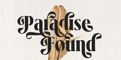 Loubrisa Font Poster 3