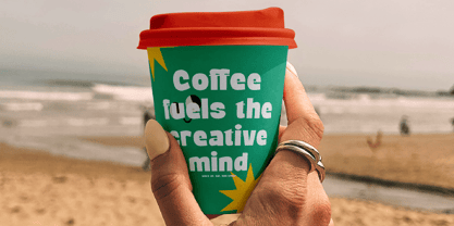 Wraps Festive Round Font Poster 13