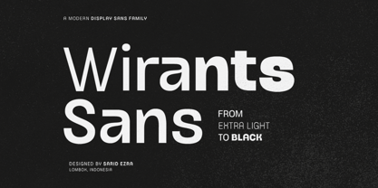 Wirants Font Poster 1