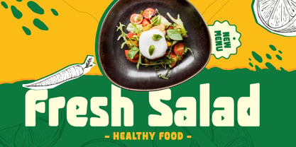 Meals SS Font Poster 3