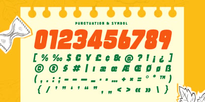 Meals SS Font Poster 12