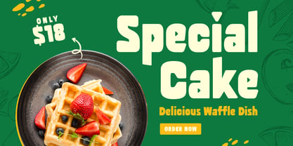 Meals SS Font Poster 2