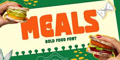 Meals SS Font Poster 1
