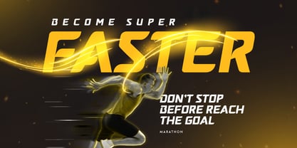 Sharp SS Font Poster 3