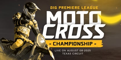 Sharp SS Font Poster 2