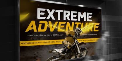 Sharp SS Font Poster 8