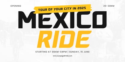 Sharp SS Font Poster 5