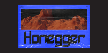 Ascharge Font Poster 3