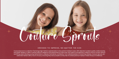 Childlike Starlit Font Poster 9