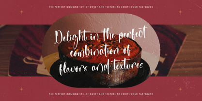 Childlike Starlit Font Poster 7