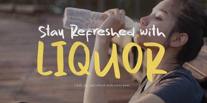 Serella van Houten Font Poster 8