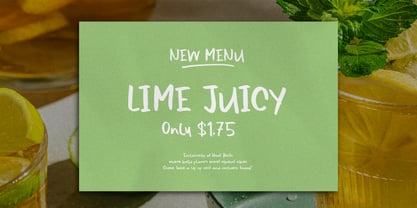 Serella van Houten Font Poster 3