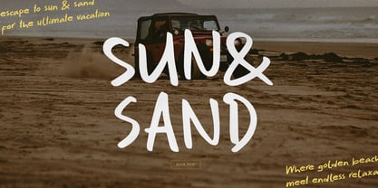 Serella van Houten Font Poster 4