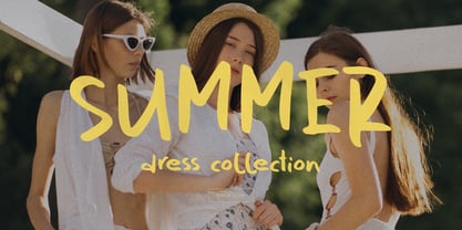 Serella van Houten Font Poster 5