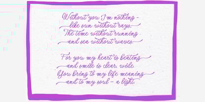 Lambrusco Font Poster 7