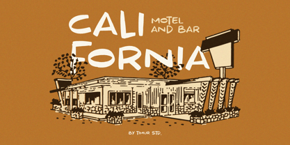 Monde Brown Font Poster 2