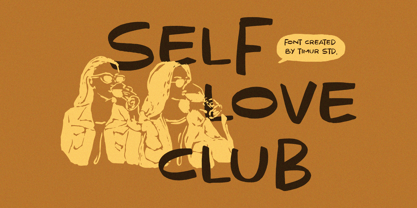 Monde Brown Font Poster 4