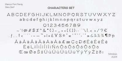 Marimo Font Poster 7