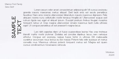 Marimo Font Poster 5