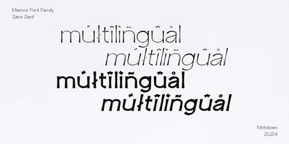 Marimo Font Poster 6