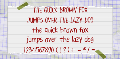 Pencil Project Font Poster 5