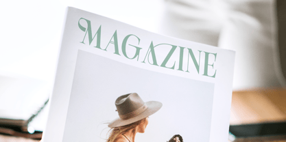 Michela Azorha Font Poster 10