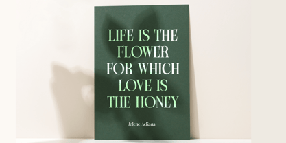 Michela Azorha Font Poster 2