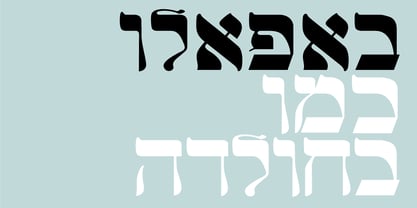 Safaradi MF Font Poster 4