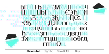 Thanks Lab Font Poster 10