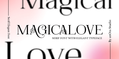 Magicalove Font Poster 1