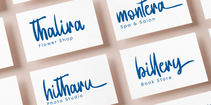 Blirythem Font Poster 3