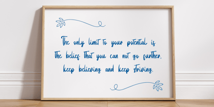 Blirythem Font Poster 5