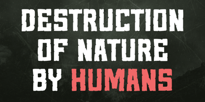 Stone Breaker Font Poster 2