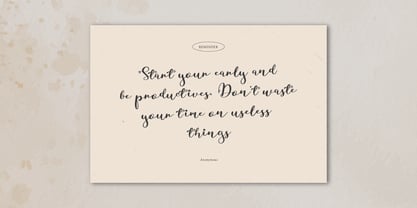 Siollars Font Poster 5