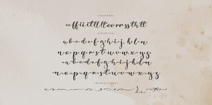 Siollars Font Poster 12