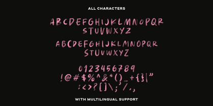 Vibrant Spark Font Poster 9