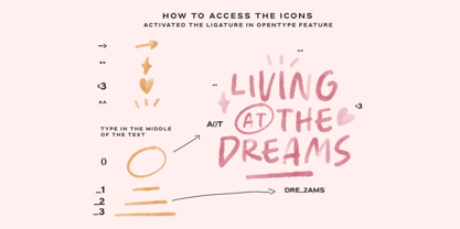 Vibrant Spark Font Poster 8