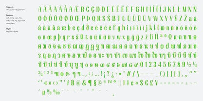 Aromdee Font Poster 5