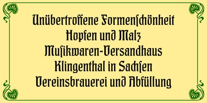 RMU Suebia Font Poster 5