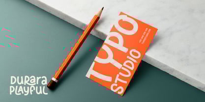 Durara Playful Font Poster 11