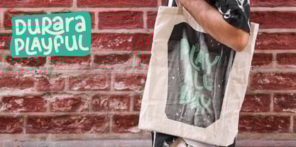 Durara Playful Font Poster 12