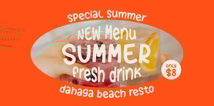 Durara Playful Font Poster 3