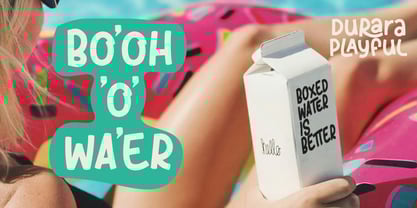 Durara Playful Font Poster 10