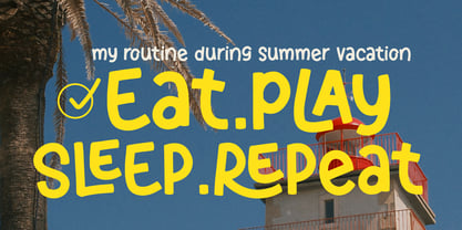 Durara Playful Font Poster 4