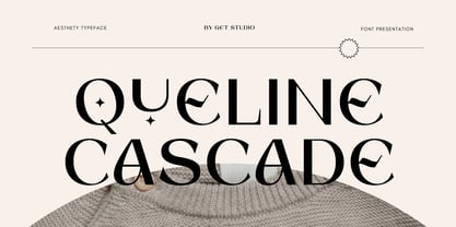 Aesthety Typeface Font Poster 11