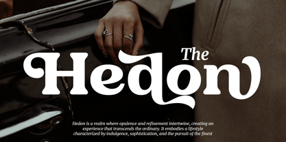 Elmona Font Poster 2