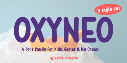 Oxyneo Font Poster 1