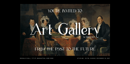 Rugilo Font Poster 6