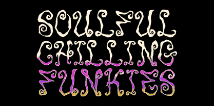 Groovy Wonka Font Poster 4