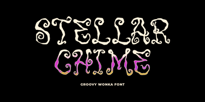 Groovy Wonka Font Poster 6